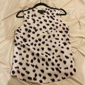 Kendall & Kylie Pink Cheetah Print Top Size M